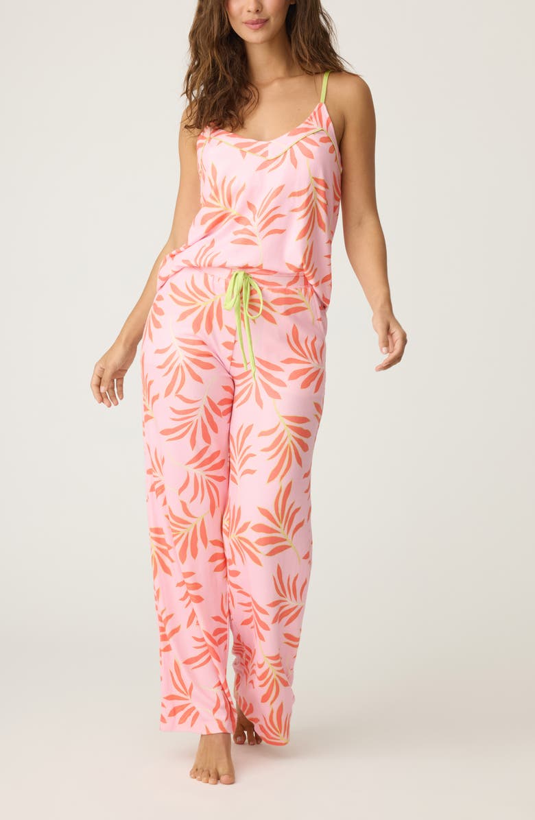 PJ Salvage Electric Summer Sleeveless Pajamas, Main, color,