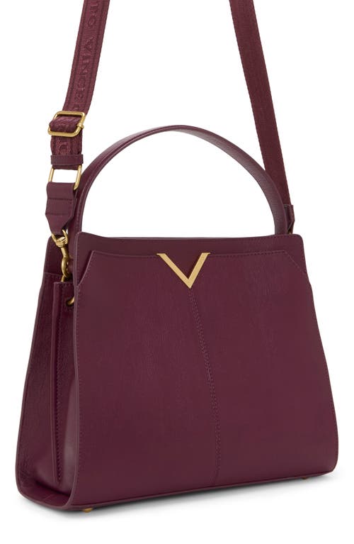 Vince Camuto Tasha Leather Top Handle Bag In Pink