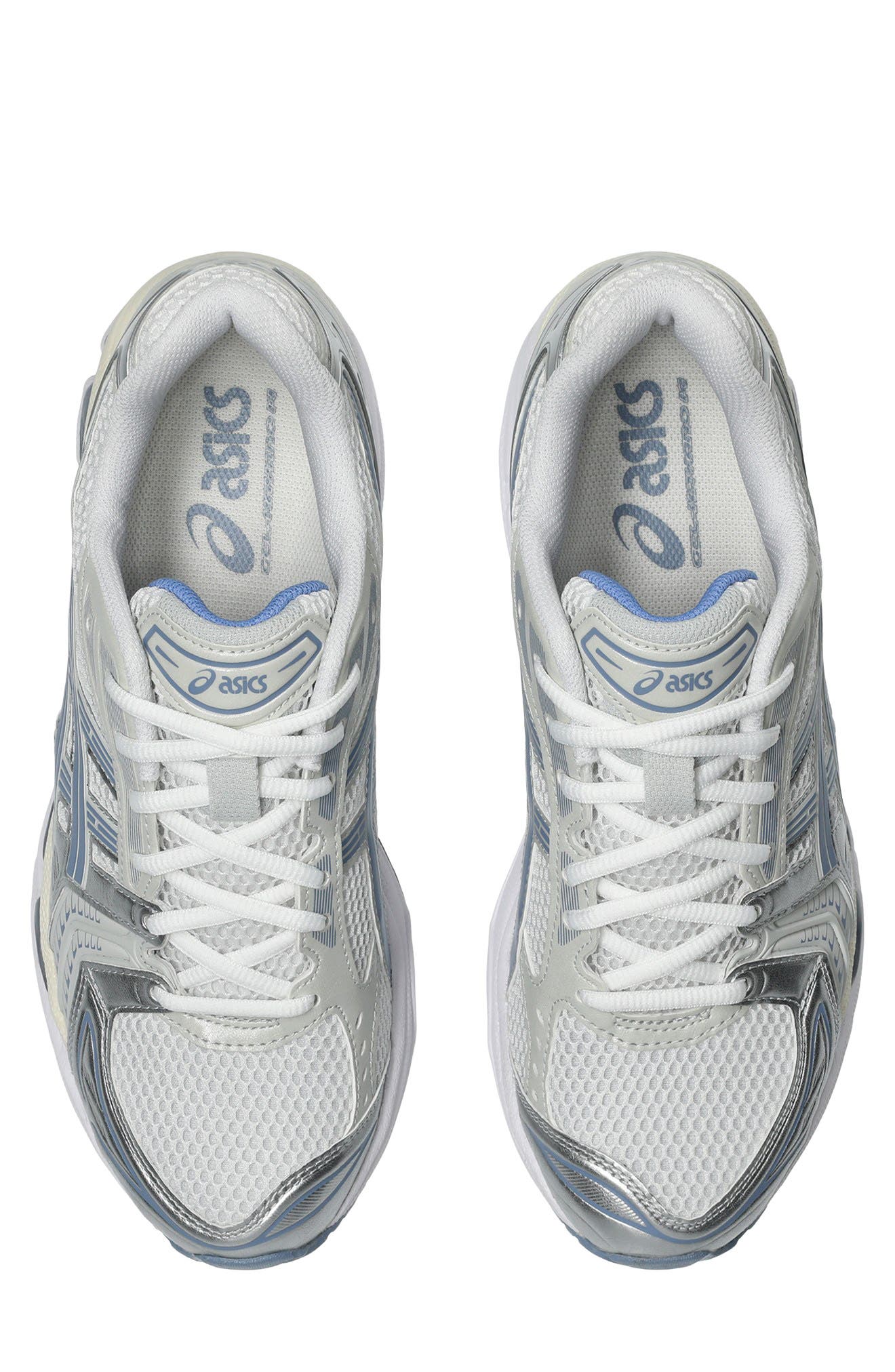 ASICS<sup>®</sup> Gender Inclusive GEL-KAYANO<sup>®</sup> 14 Sneaker, Alternate, color, White/ Light Navy