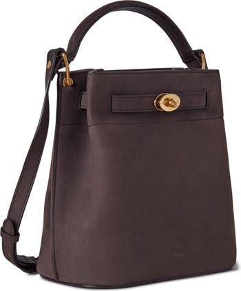 【MULBERRY】ISLINGTON BUCKET BAG Mulberry | Islington Bucket | Ebony Nubuck | Women
