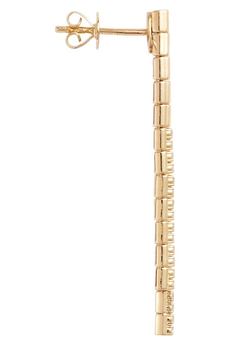 Sherr Diamond Drop Link Earrings (Nordstrom Exclusive), Alternate, color, YELLOW GOLD/ DIAMOND
