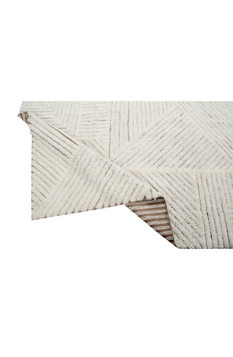 Lorena Canals Woolable Golden Coffee Washable Wool Rug, Alternate, color, Almond