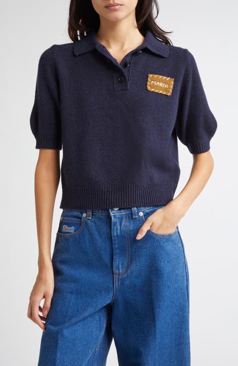 Mending Logo Cashmere Sweater