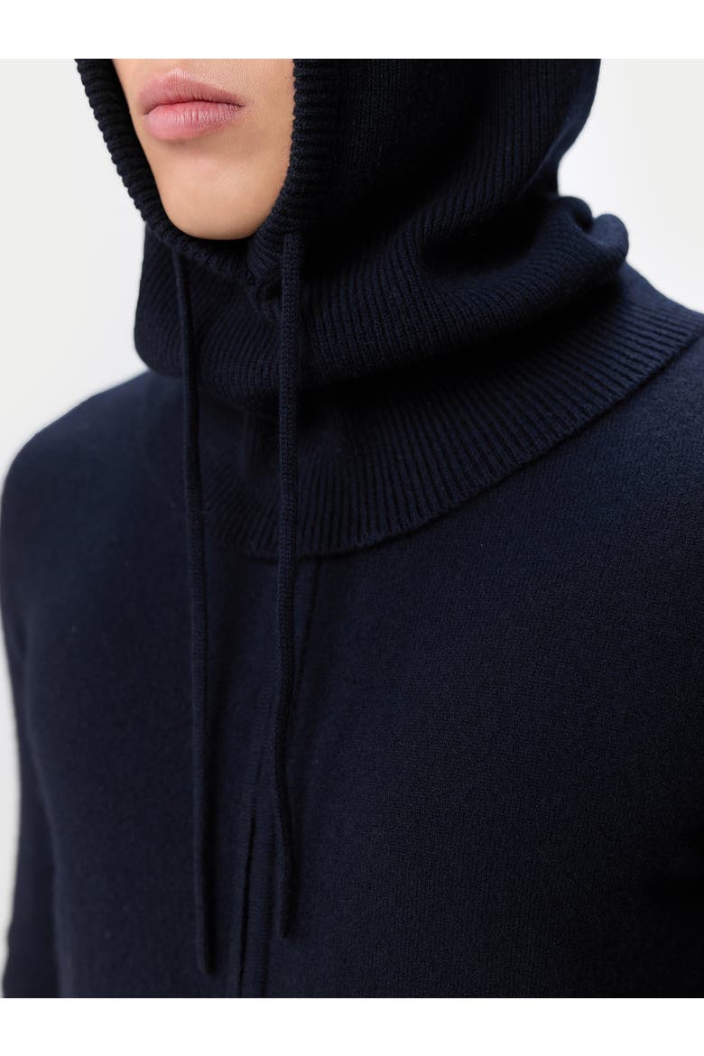 Essential Cashmere Balaclava, Alternate, color, navy blazer