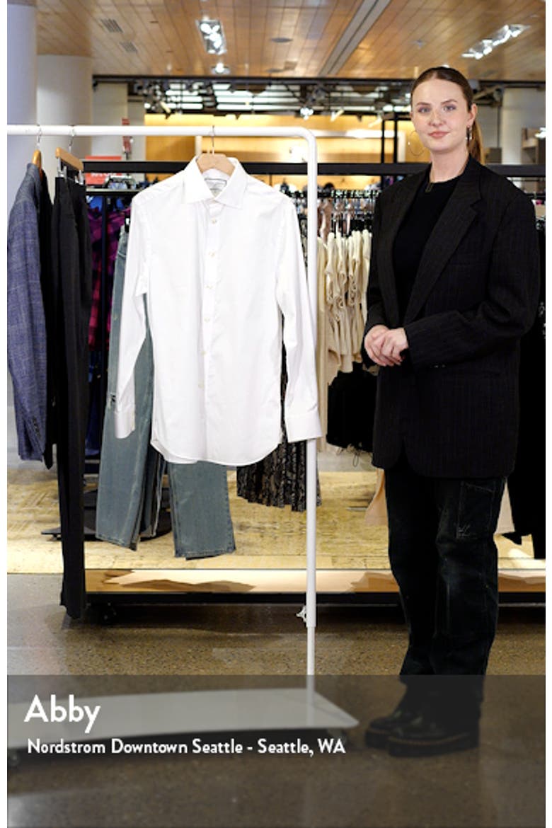 Egyptian Cotton Twill Slim Fit Shirt Single Cuff video