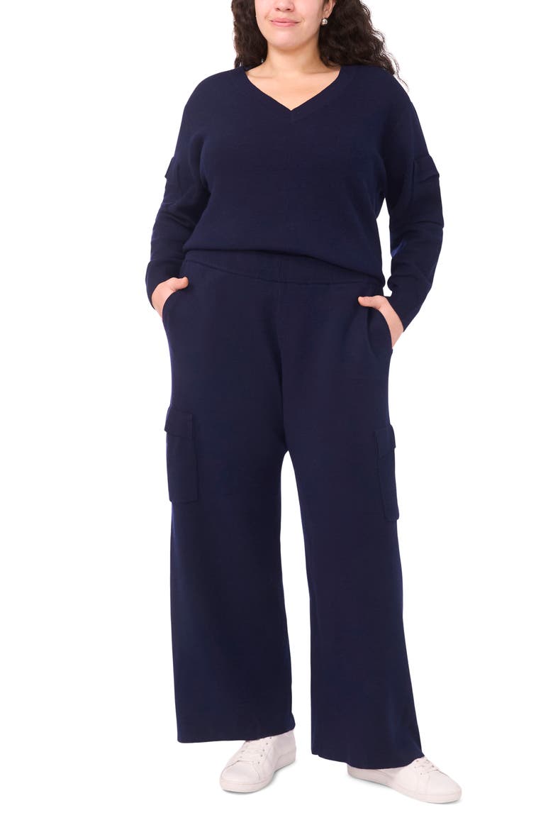 Straight Leg Knit Pants, Alternate, color, CLASSIC NAVY
