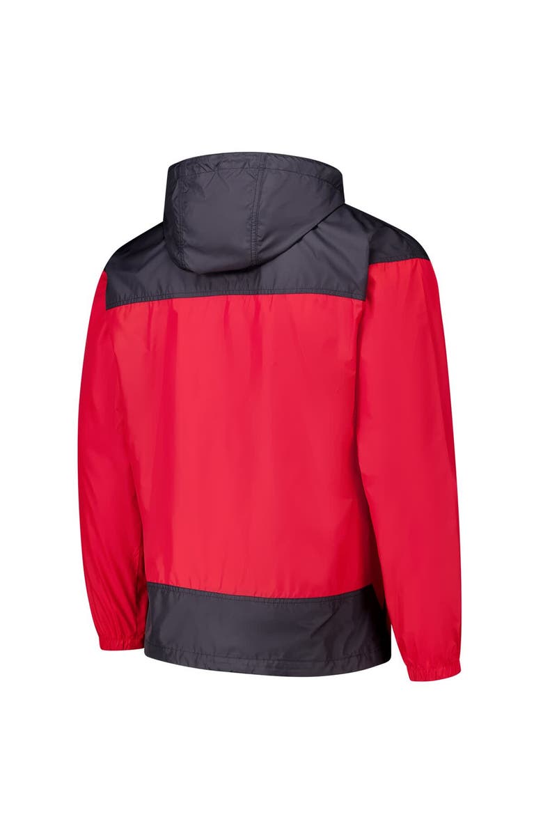 Columbia Men's Columbia Scarlet Ohio State Buckeyes Flash Challenger II Omni-Shade Full-Zip Windbreaker Jacket, Alternate, color,