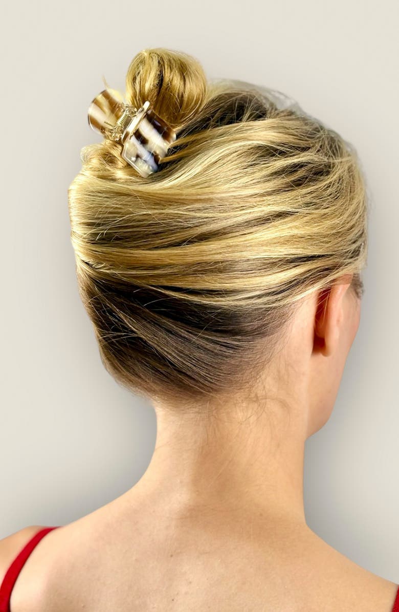 Ficcare Assorted 2-Pack Rita Claw Clips, Alternate, color, Pretty In Pink/Black Tort