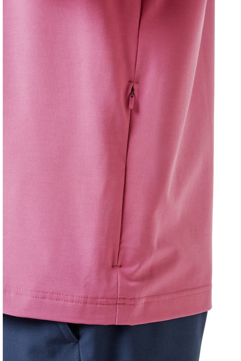Air Tram Quarter Zip Pullover, Alternate, color, ROSE WINE