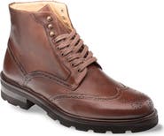 Mezlan Wingtip Lug Sole Boot