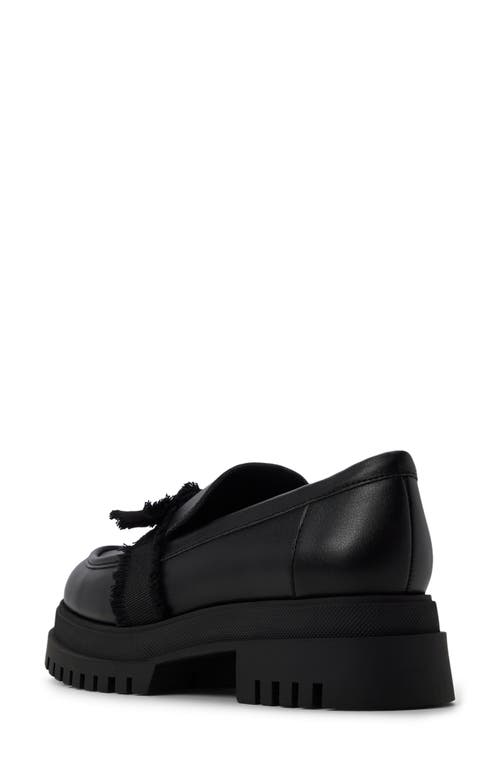 Aldo Theatric Platform Loafer In Black