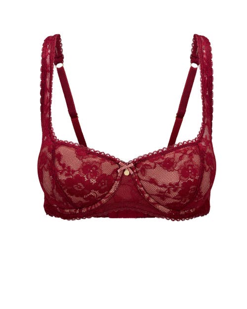 Adore Me Alexiane Push Up Balconette Bra In Animal Print