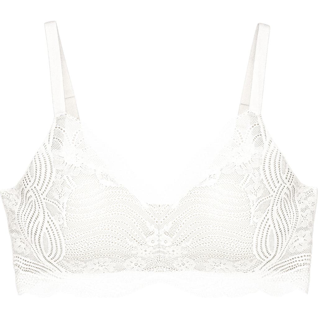 Triumph Lift Smart Wirless Bra In White