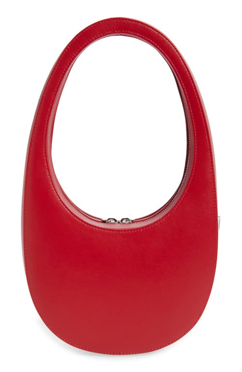 Coperni Tote Swipe Mini Aus Glas In Red