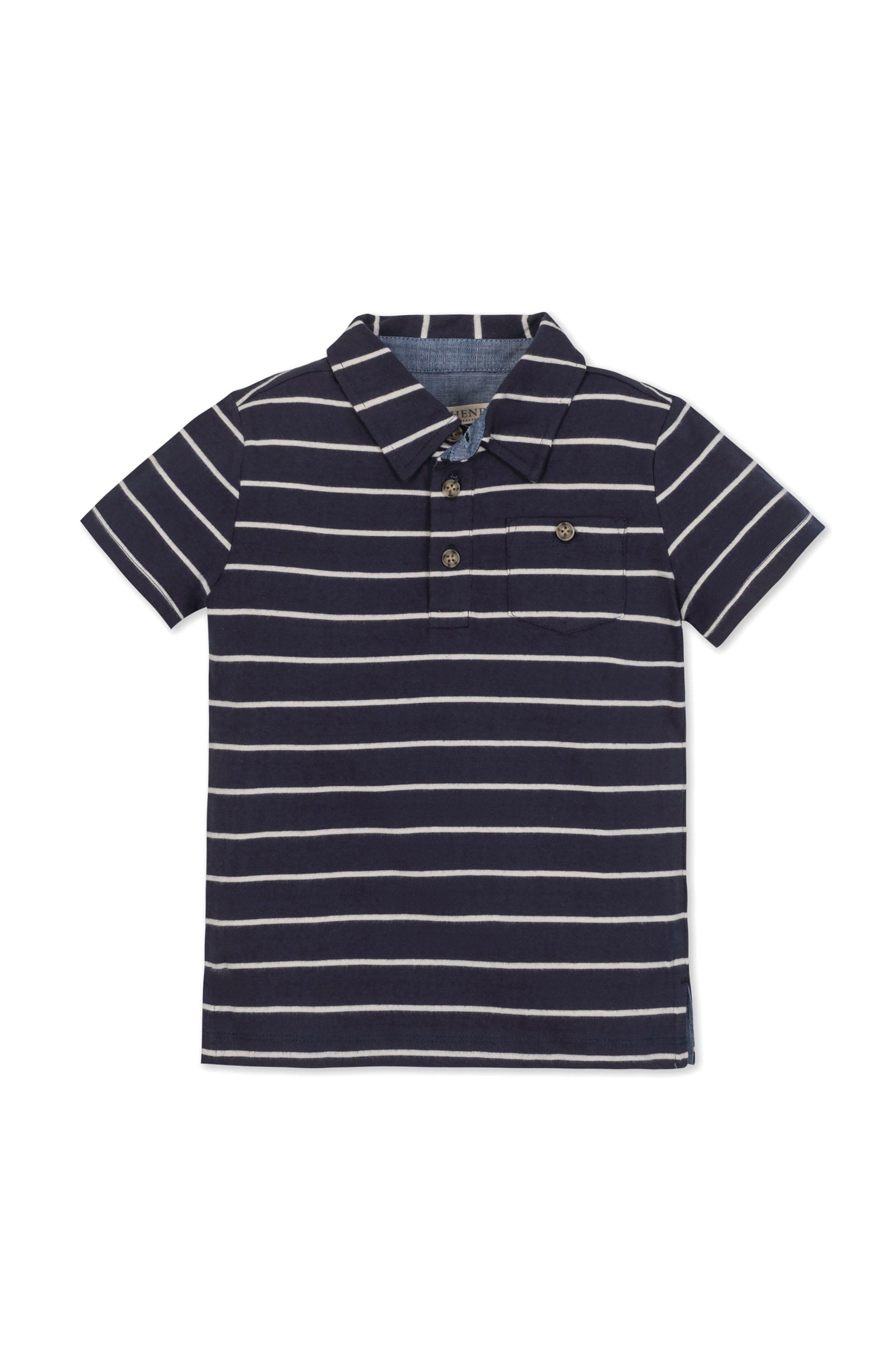 selected Navy Breton Stripe