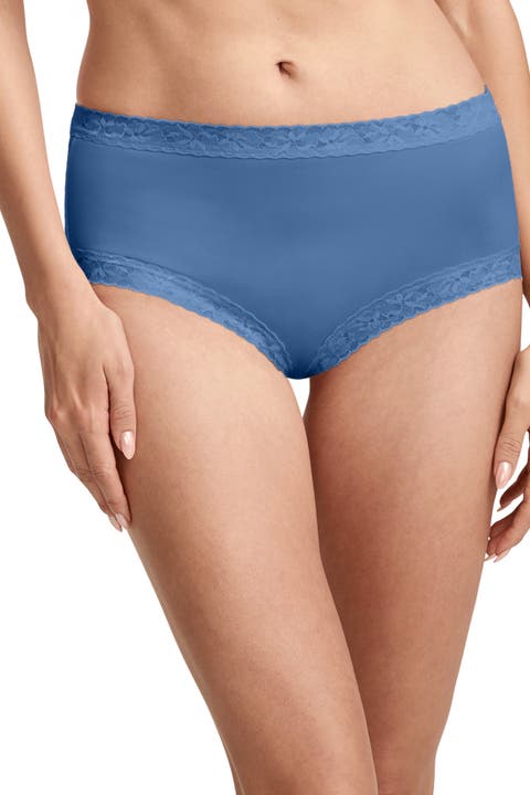 Women's Soft Stretch Lace Microfiber Brief