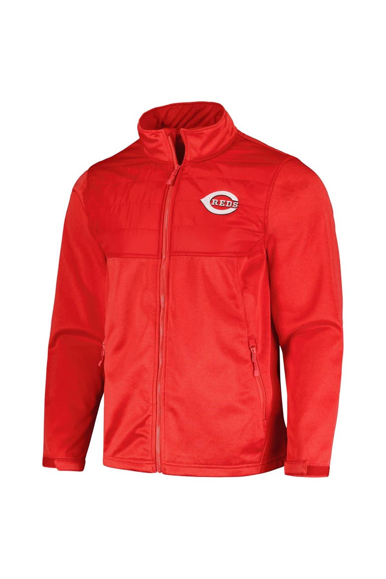 Men's Dunbrooke  Heather Red Cincinnati Reds Explorer Full-Zip Jacket, Alternate, color, Heather Red