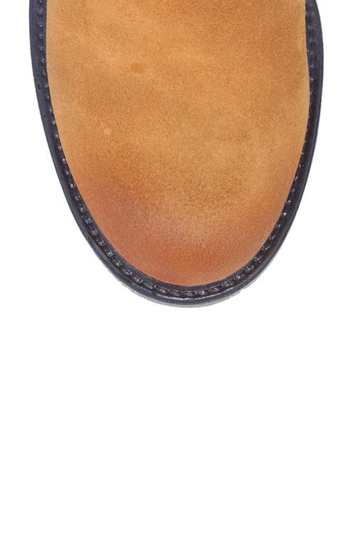 Miz Mooz Bethani Moto Bootie In Wheat Suede