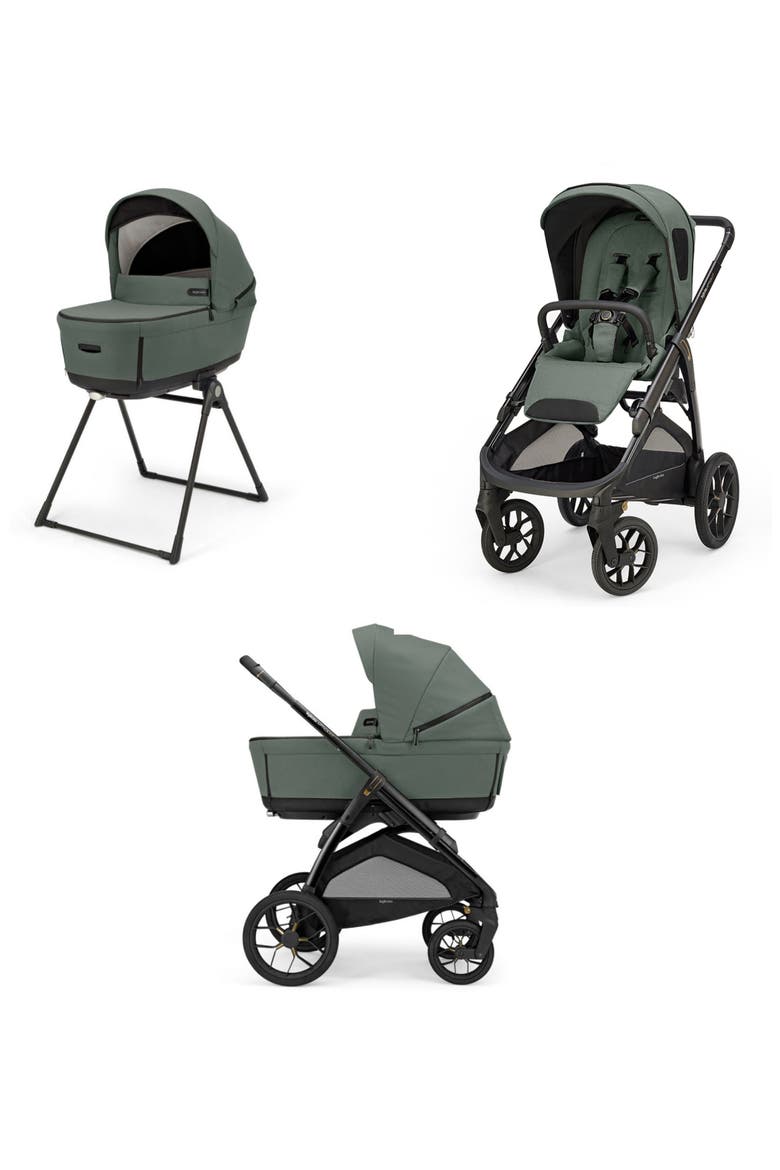 Aptica XT Stroller & Bassinet+Stand, Alternate, color, TAIGA GREEN