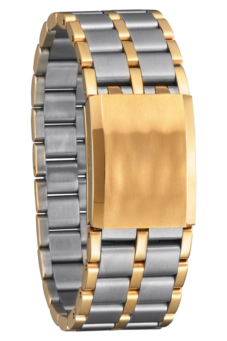 Confidante Bracelet Watch, 23mm, Alternate, color, SILVER/ GOLD
