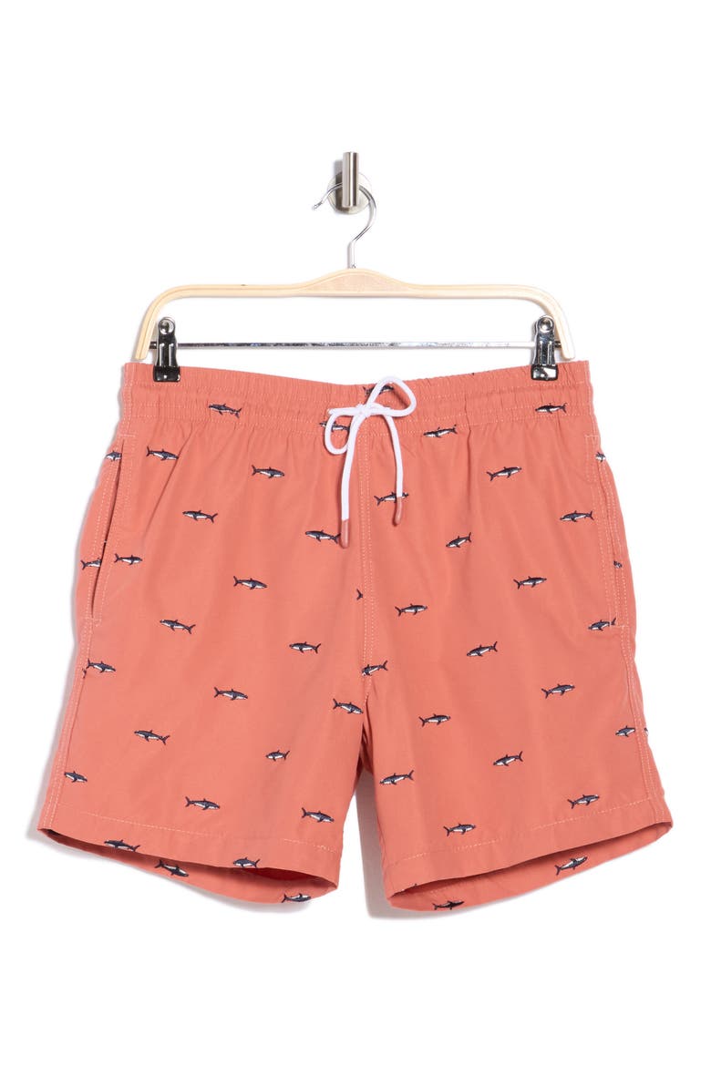 Sano 6.5-Inch Swim Shorts, Alternate, color, PEACH