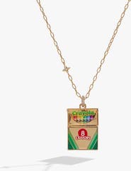Alex and Ani Crayola 'To Teach Is To Color A Life Forever' Crayon Box Locket