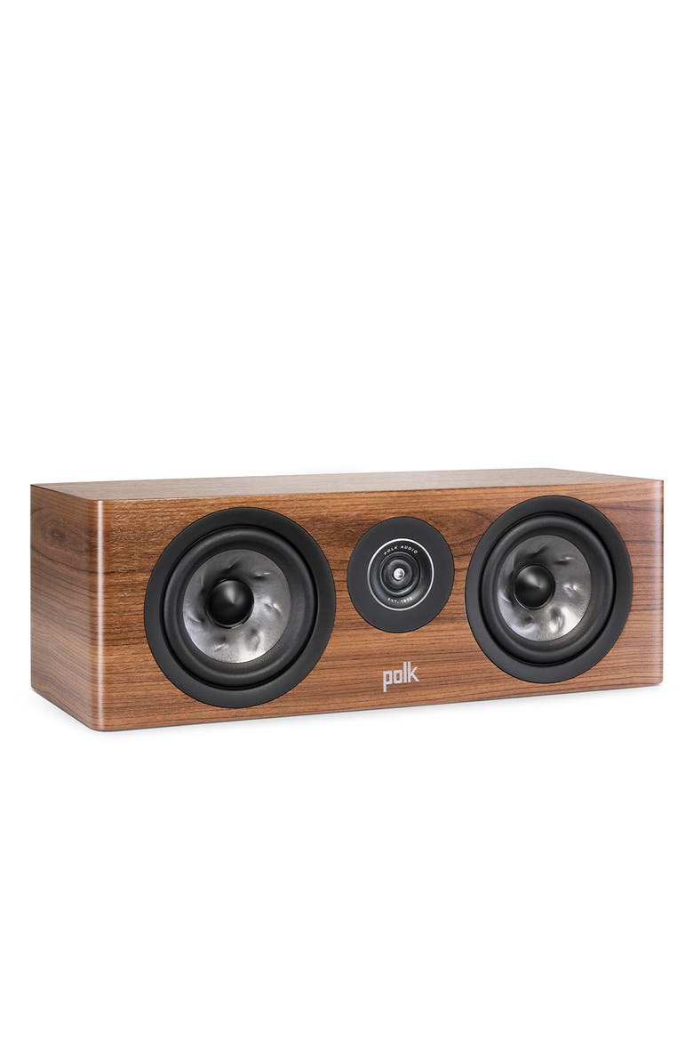 Polk Audio Reserve R300 Compact Center Channel Speaker, Alternate, color, Walnut