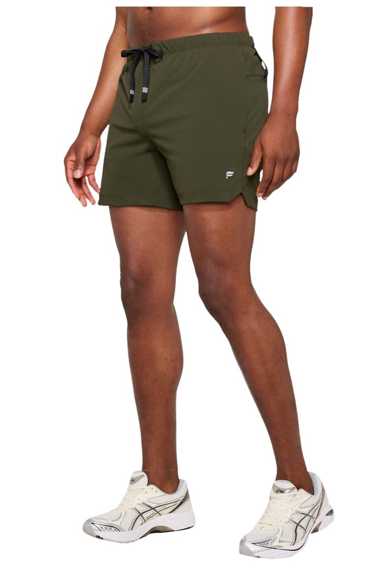 Men's The 5" One Short, Alternate, color, Dark Olive