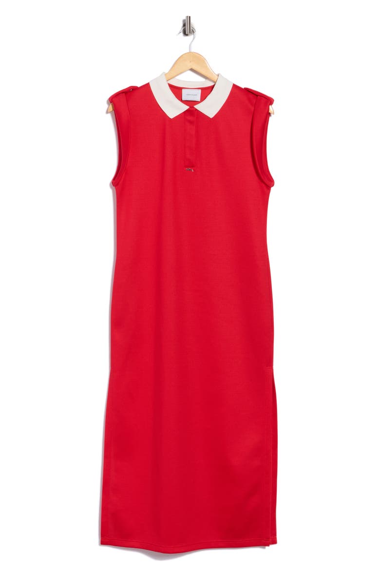 Collared Midi Dress, Main, color, LOVE