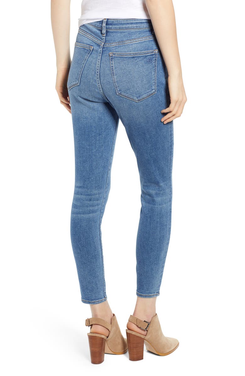 DL1961 Chrissy Ultra High Waist Ankle Skinny Jeans, Alternate, color,