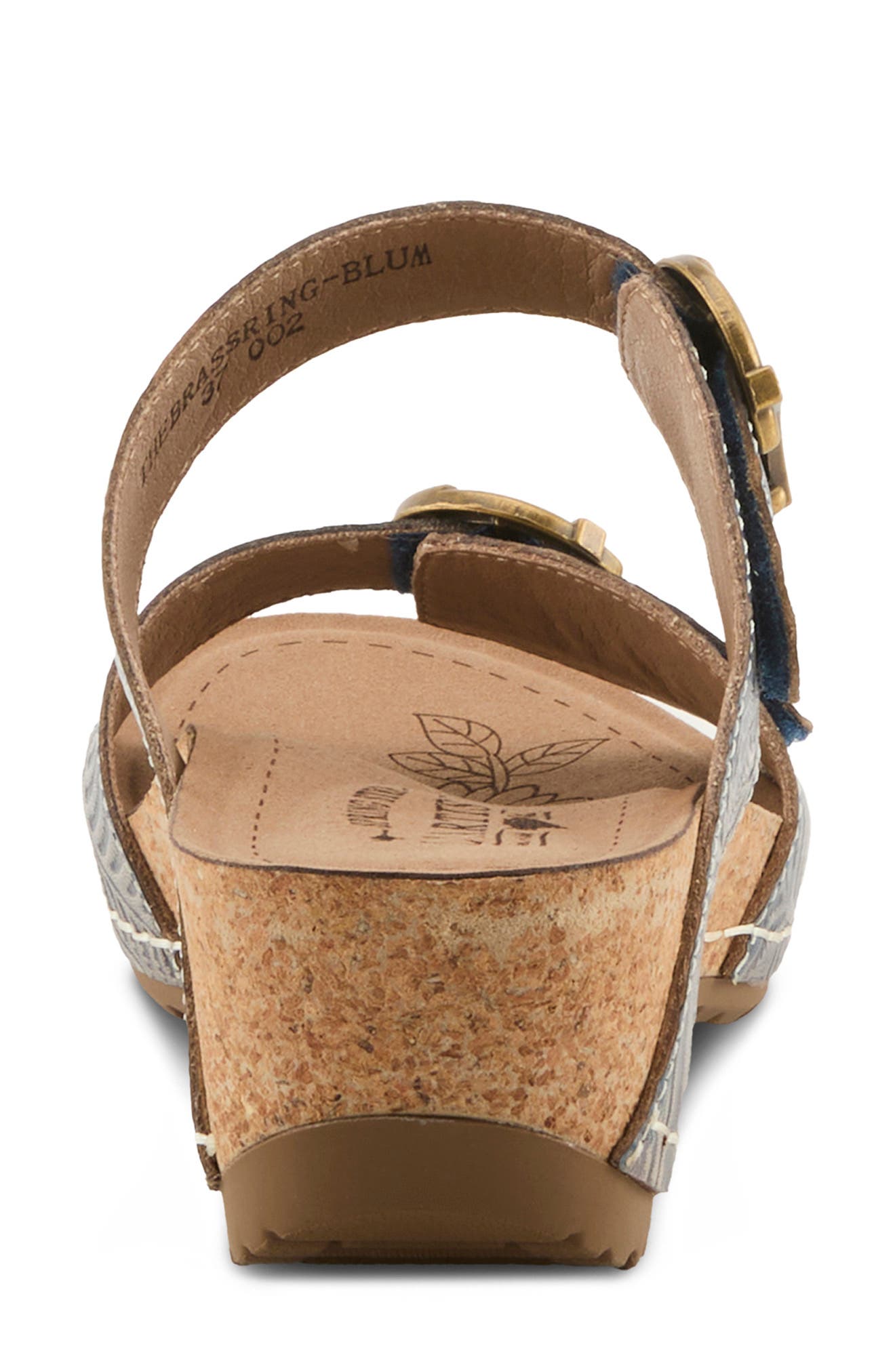 L'Artiste by Spring Step The Brassring Platform Wedge Sandal, Alternate, color, 