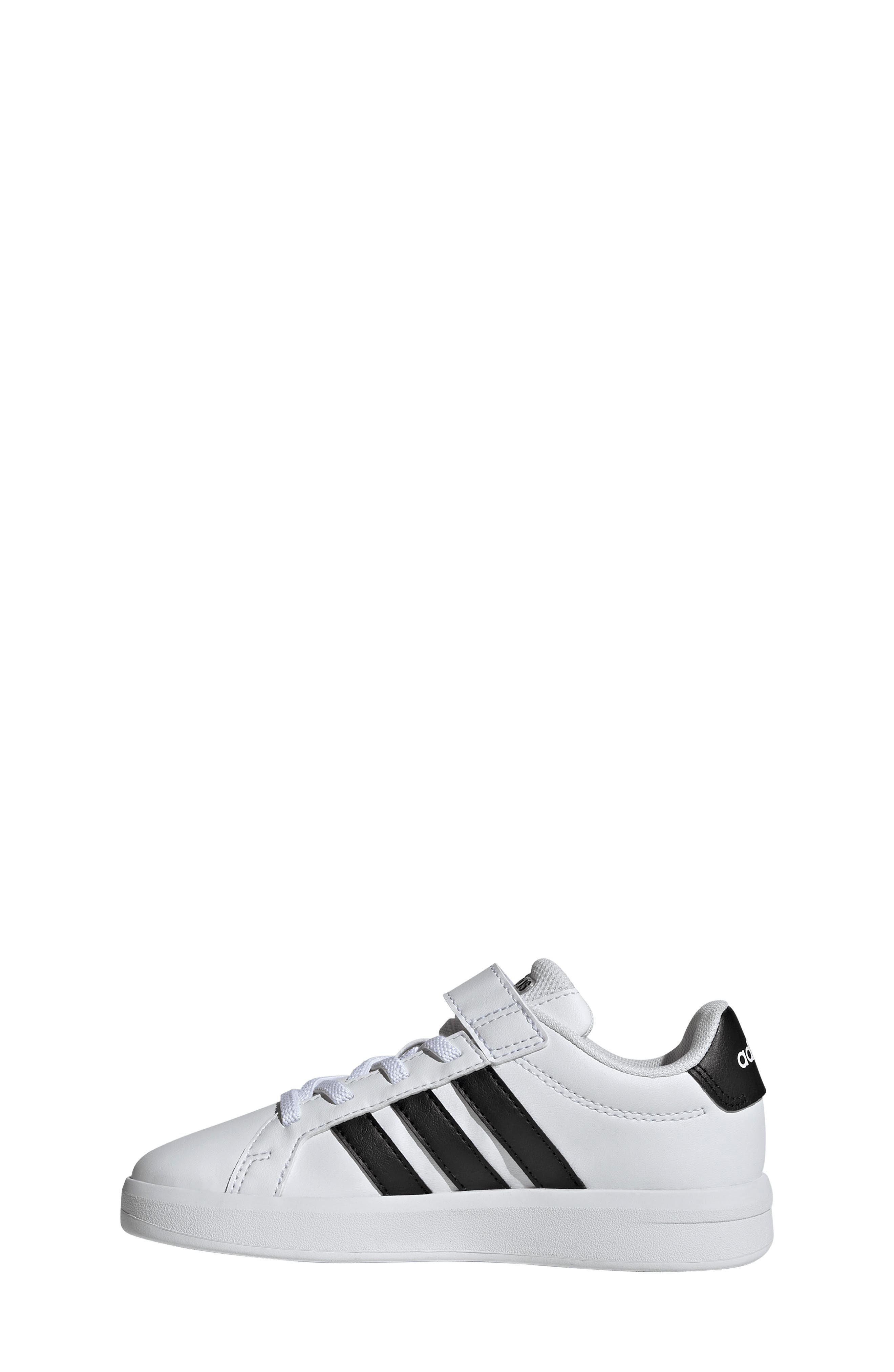 adidas Kids' Grand Court 3-0 Sneaker, Alternate, color, Footwear White/ Core Black
