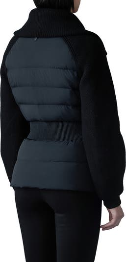 【関税無・国内発】Mackage / Foxy Mixed Media Jacket Foxy, light down mixed media jacket | Mackage® US