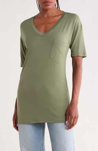 V-Neck Pocket T-Shirt