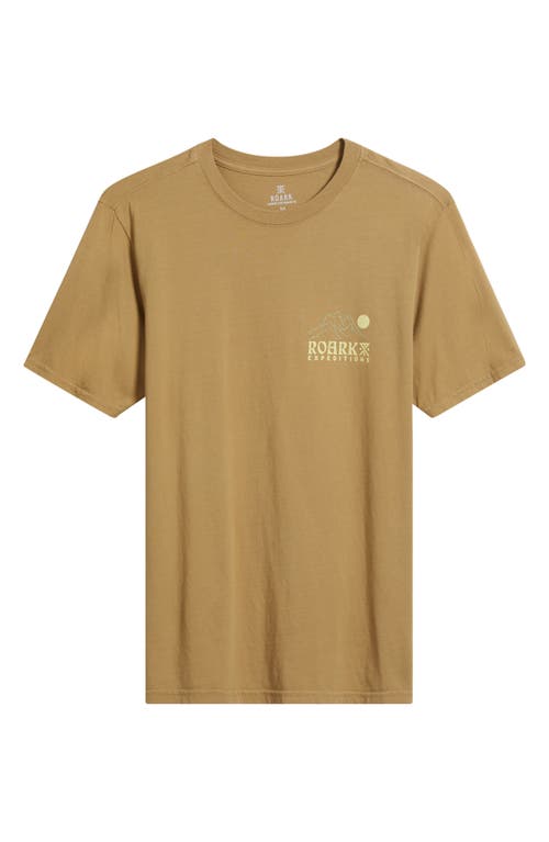 Roark Forever Roaming Graphic T-shirt In Brown