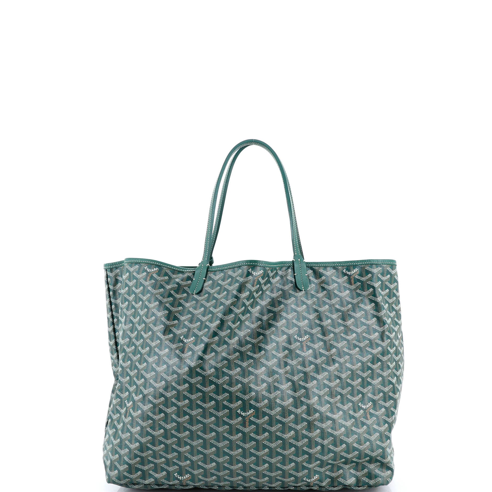Pre-Owned Goyard Saint Louis Tote Coated Canvas GM, Alternate, color, Green