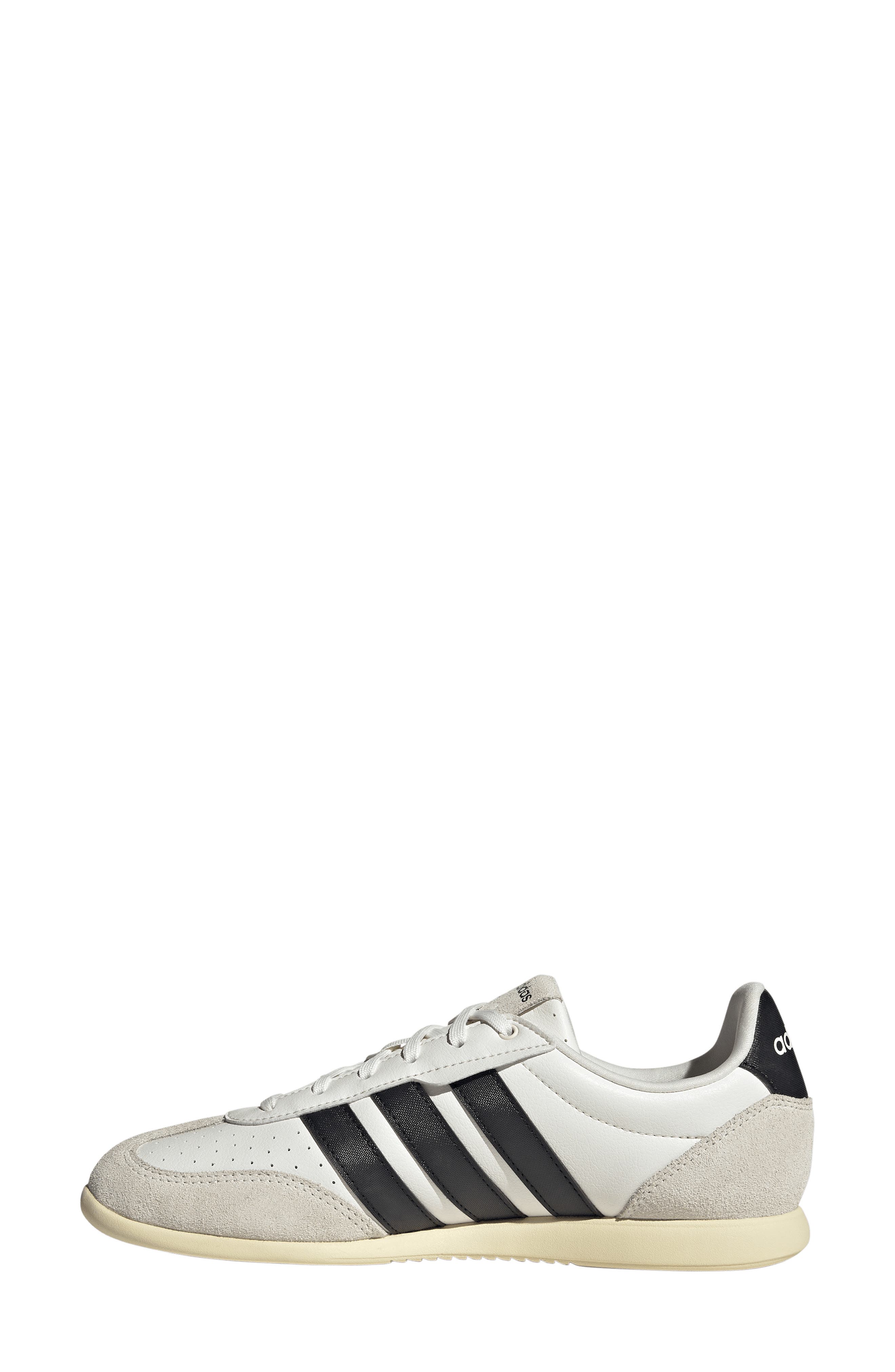 Barreda Sneaker, Alternate, color, WHITE/ BLACK/ WARM VANILLA