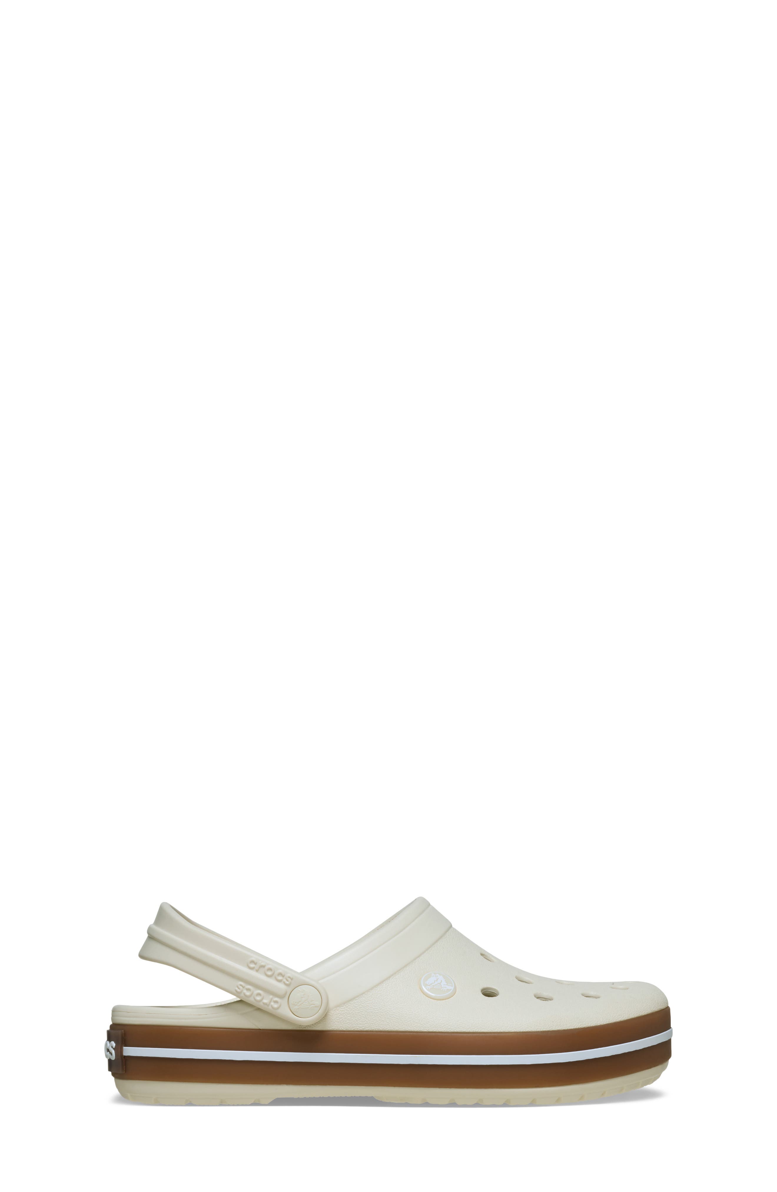 Kids' Crocband Gum Clog, Alternate, color, SUMMIT WHITE