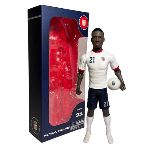 SOCKERS USMNT Tim Weah 8" Collectible Soccer Action Figure
