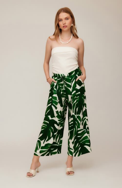 Shop Fifteen Twenty Etta Wide Leg Crop Drawstring Pants
