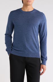 Vince Men's Crewneck Merino Wool Sweater