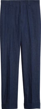 Double RL Slim Fit Denim Western Straight Leg Pants