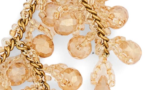 Deepa Gurnani Felice Frontal Necklae In Gold