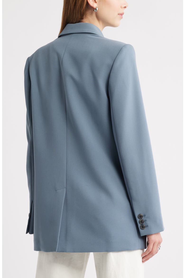 Icon Twill Relaxed Blazer, Alternate, color, BLUE WEATHER