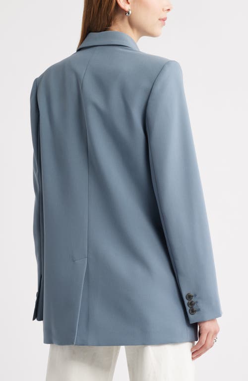 Open Edit The Icon Blazer In Blue Weather