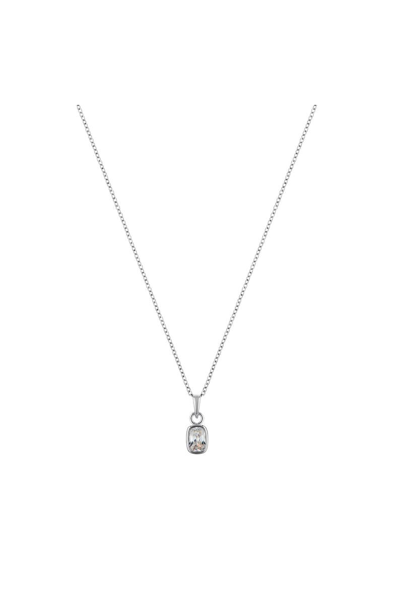 LaBante London Enigma Sterling Silver Necklace, Main, color, Silver