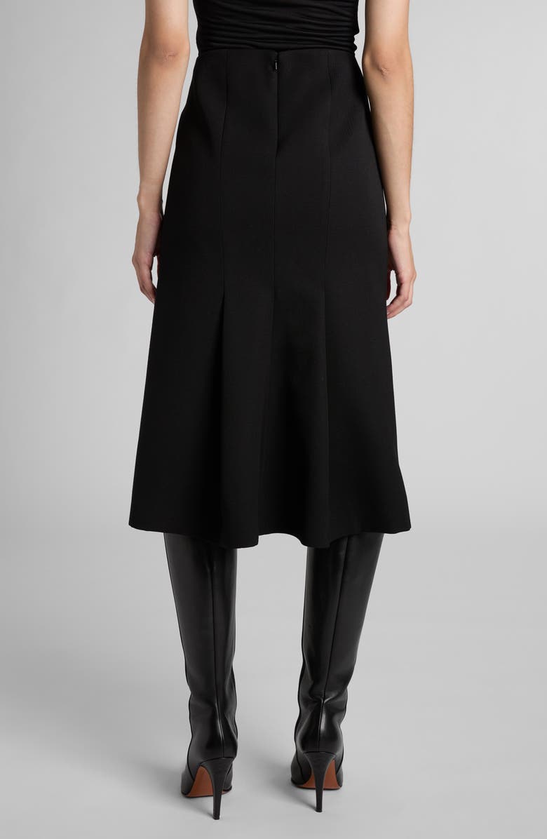 McQueen Wool Trumpet Skirt, Alternate, color, 