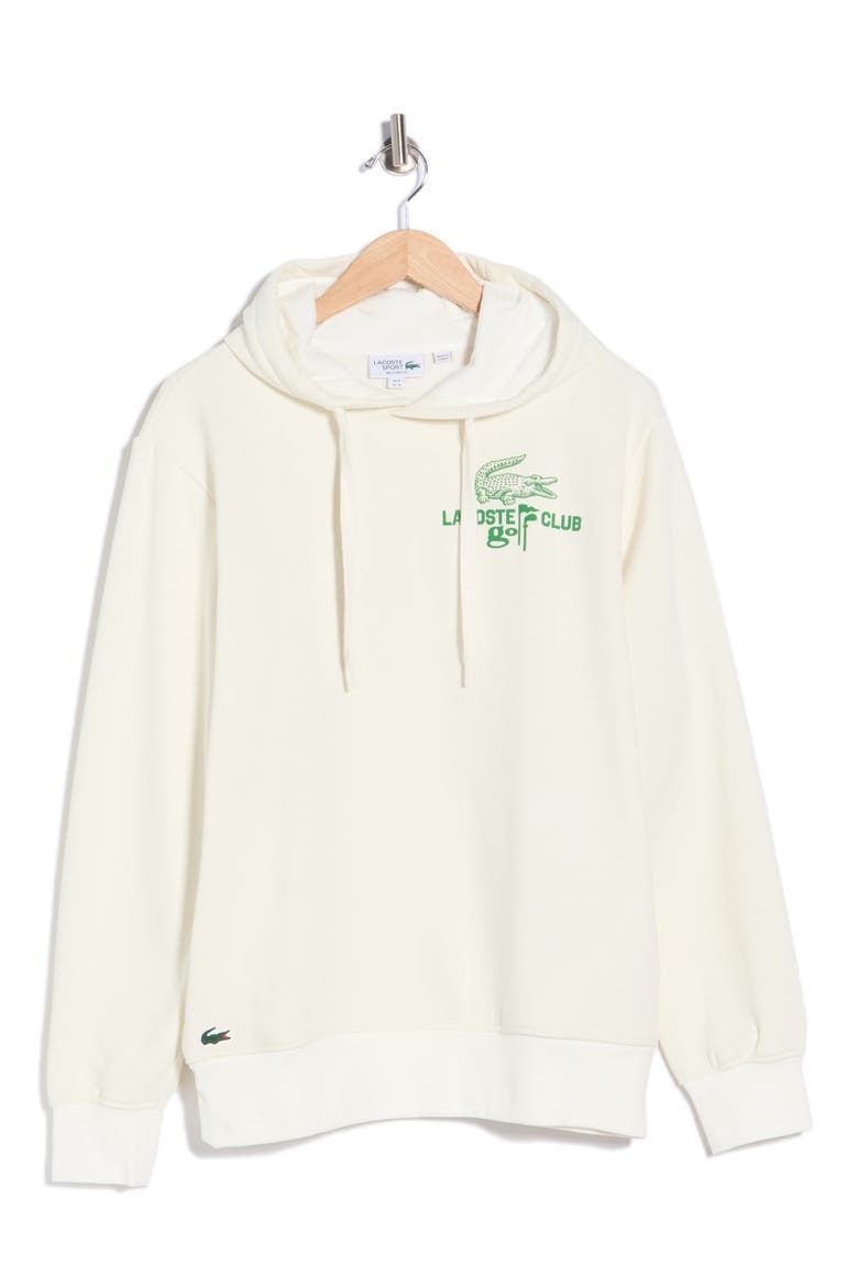 Golf Club Graphic Hoodie, Main, color, FLOUR