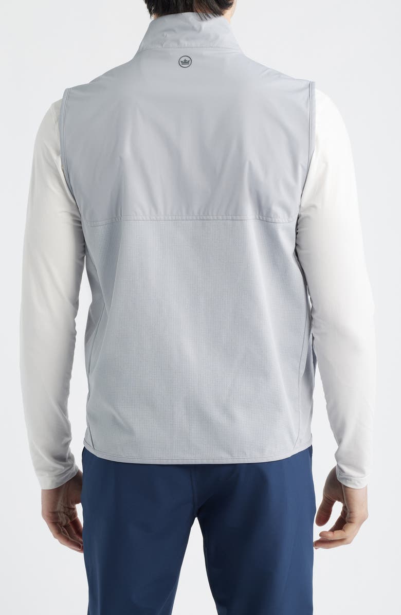 Peter Millar Flow Water Resistant Vest, Alternate, color, Gale Grey