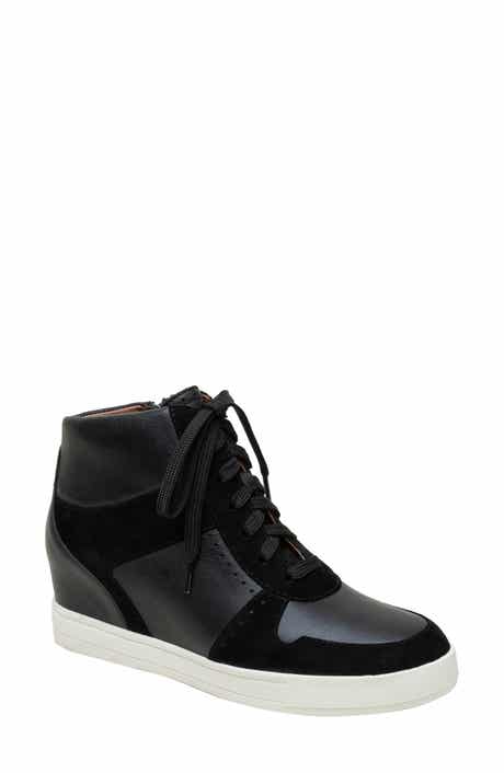 Andres Mixed Media High Top Sneaker